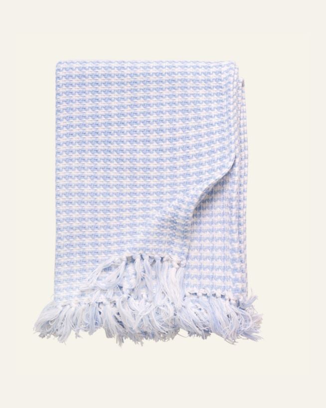 Pläd multi/blå - 130x170 cm multi/blå - 1