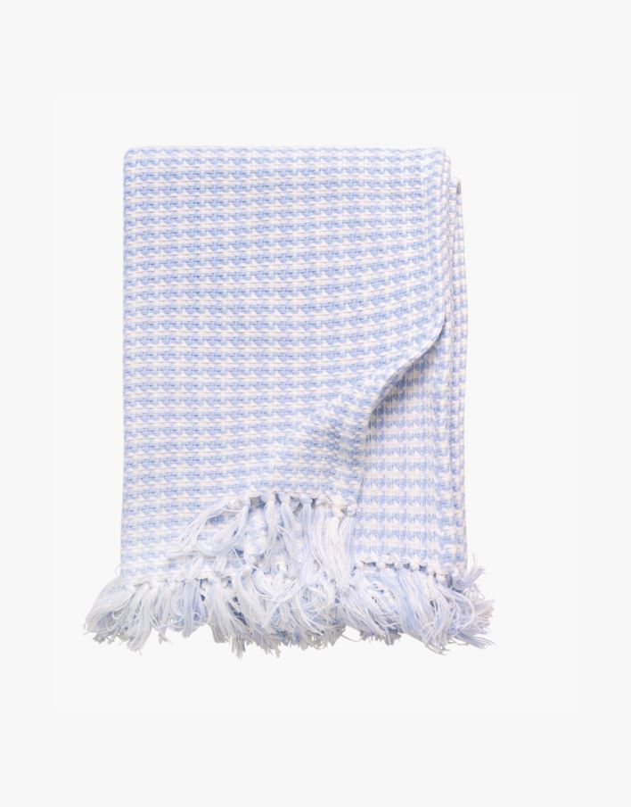 Pläd multi/blå - 130x170 cm multi/blå - 1