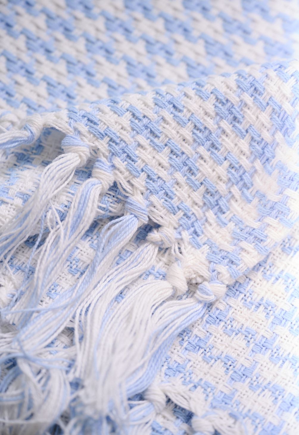 Pläd multi/blå - 3