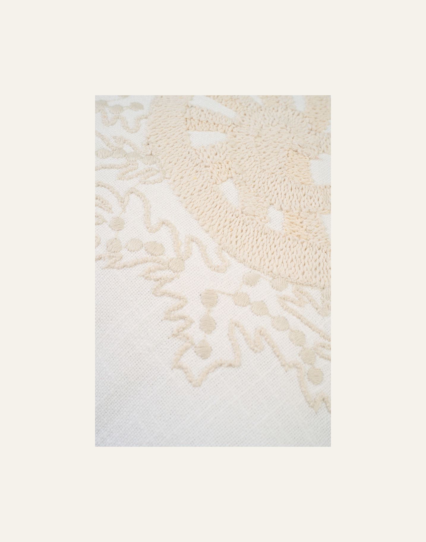 Prydnadskudde vit - 2