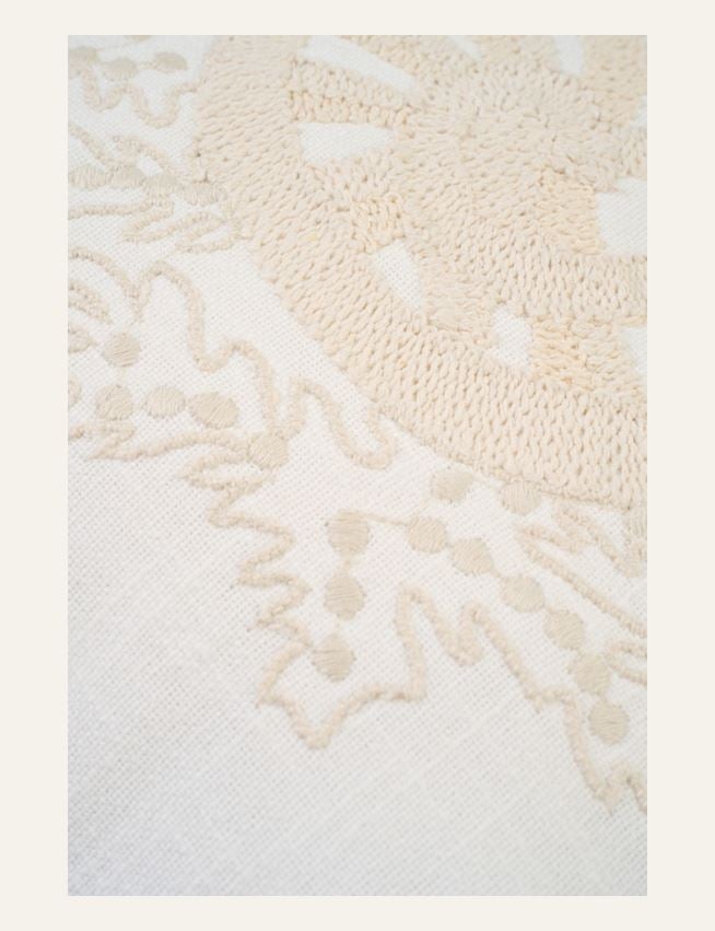 Prydnadskudde vit - 2