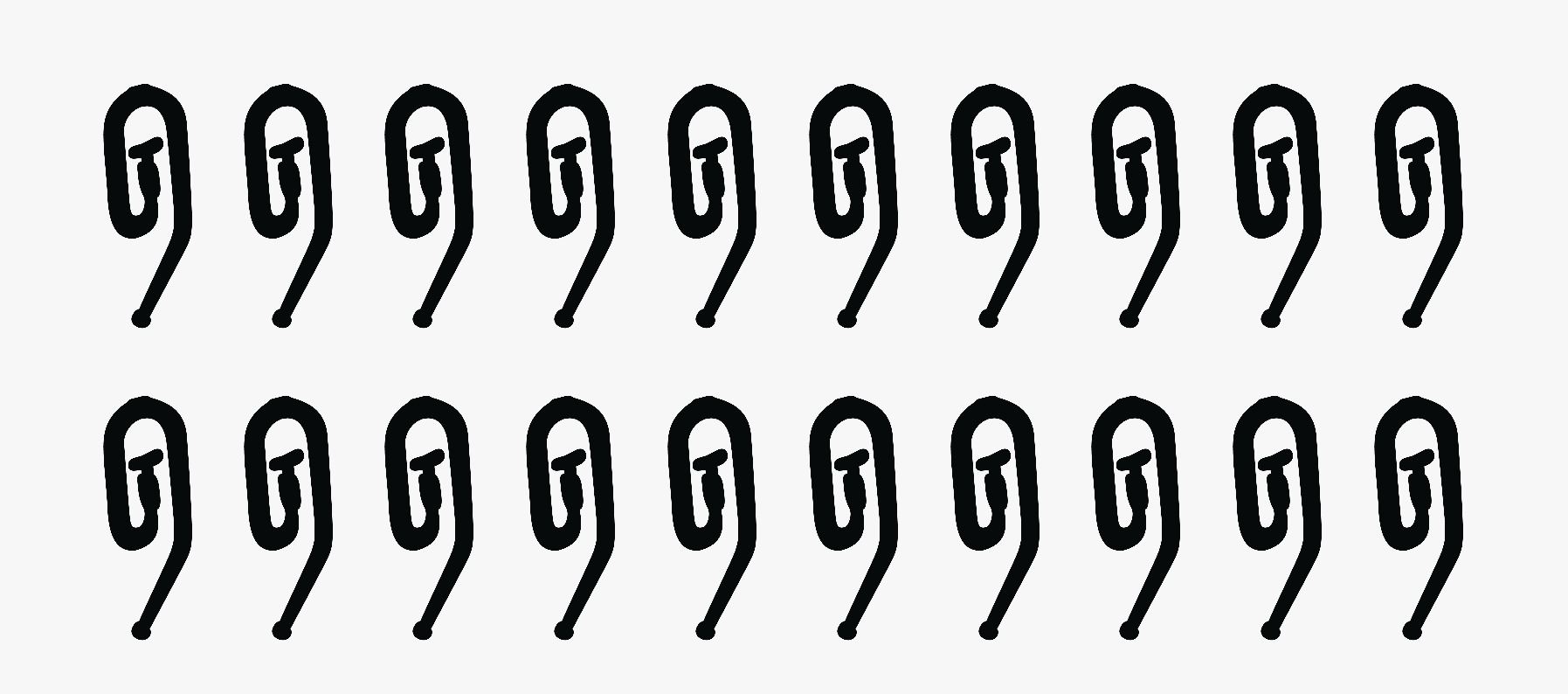 Rynkbandskrok svart - 2