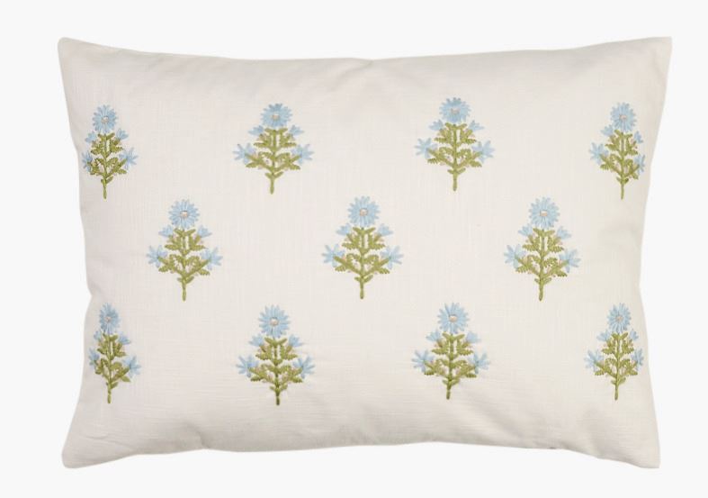 Prydnadskudde multi/blå - 35x50 cm multi/blå - 1