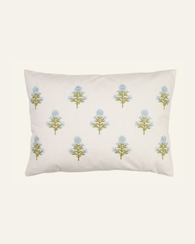 Prydnadskudde multi/blå - 35x50 cm multi/blå - 1