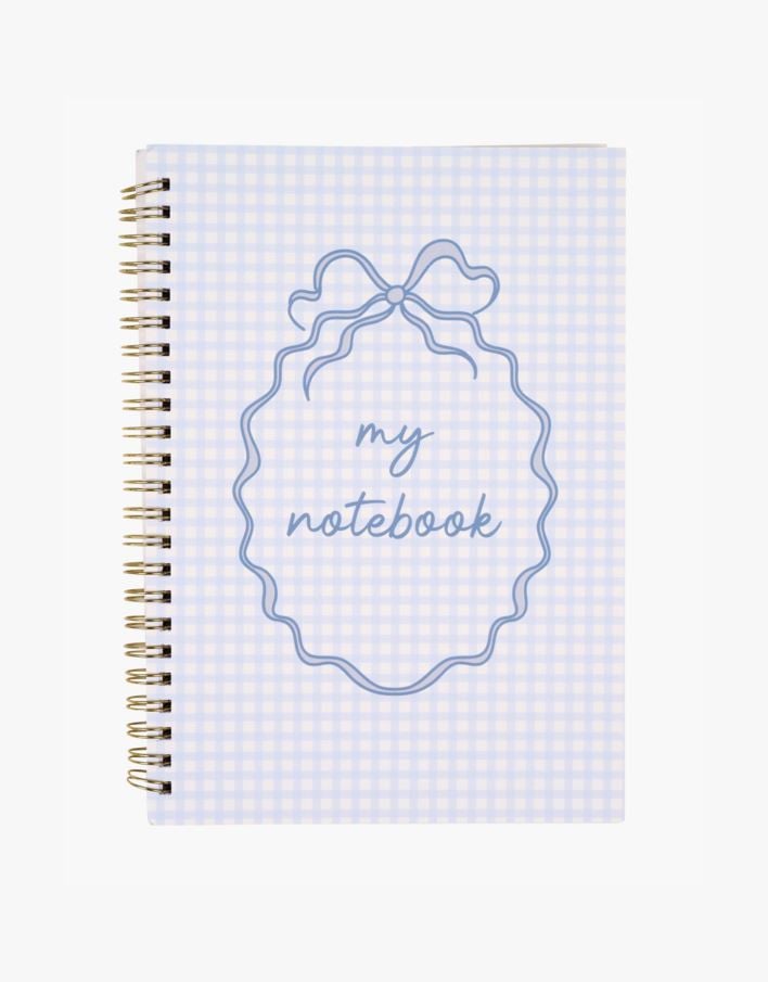 Anteckningsbok a5 blå - 15x21 cm blå - 1