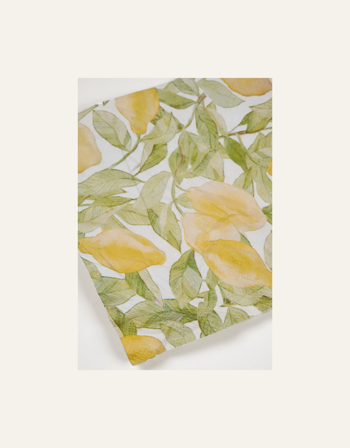 Cocktailservett multi/gul - 2