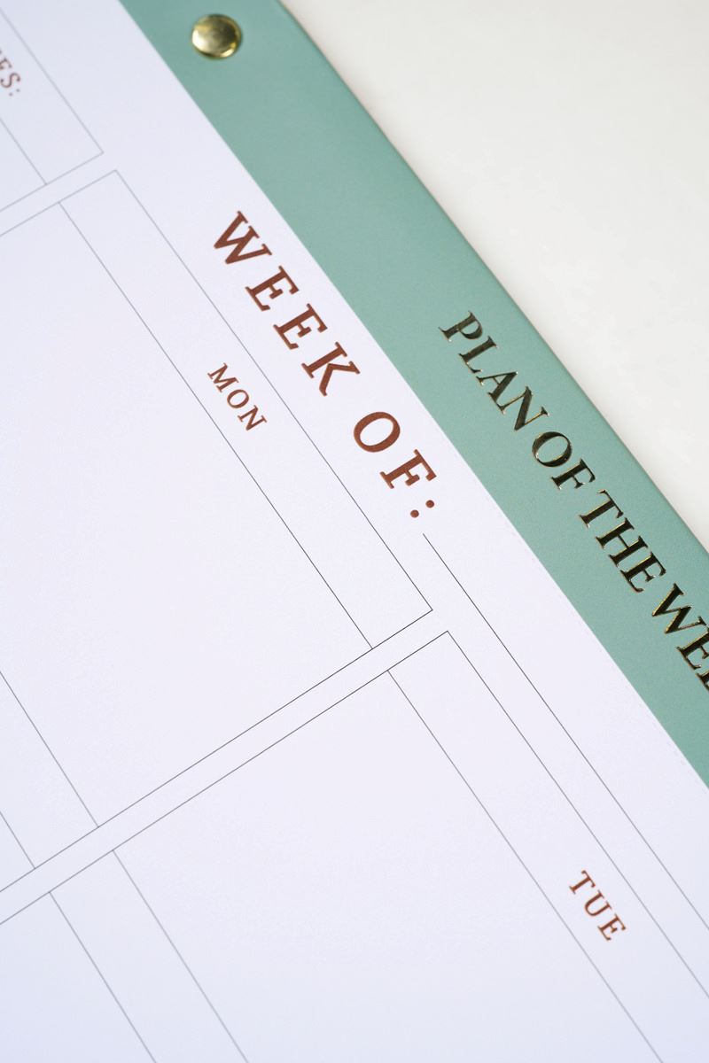 Veckoplanerare olivgrön - 3