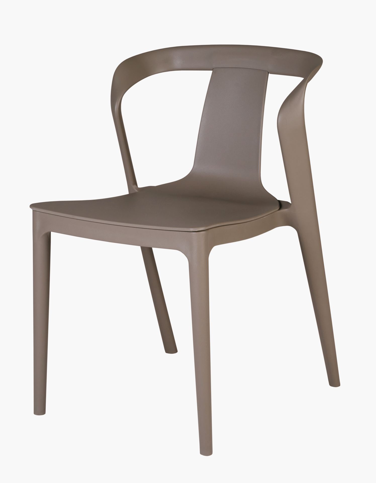 Stol taupe - 52,6x49x78 cm taupe - 1