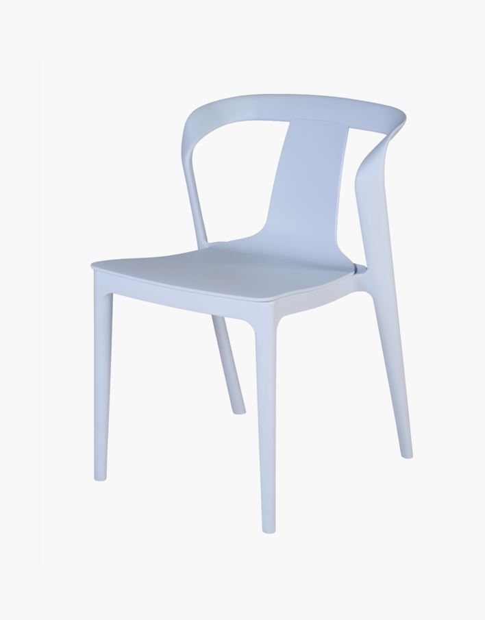 Stol ljusblå - 52,6x49x78 cm ljusblå - 1