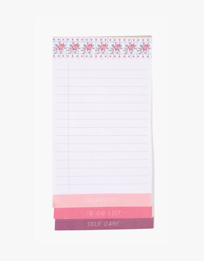 Anteckningsblock multi - 9x18 cm multi - 1