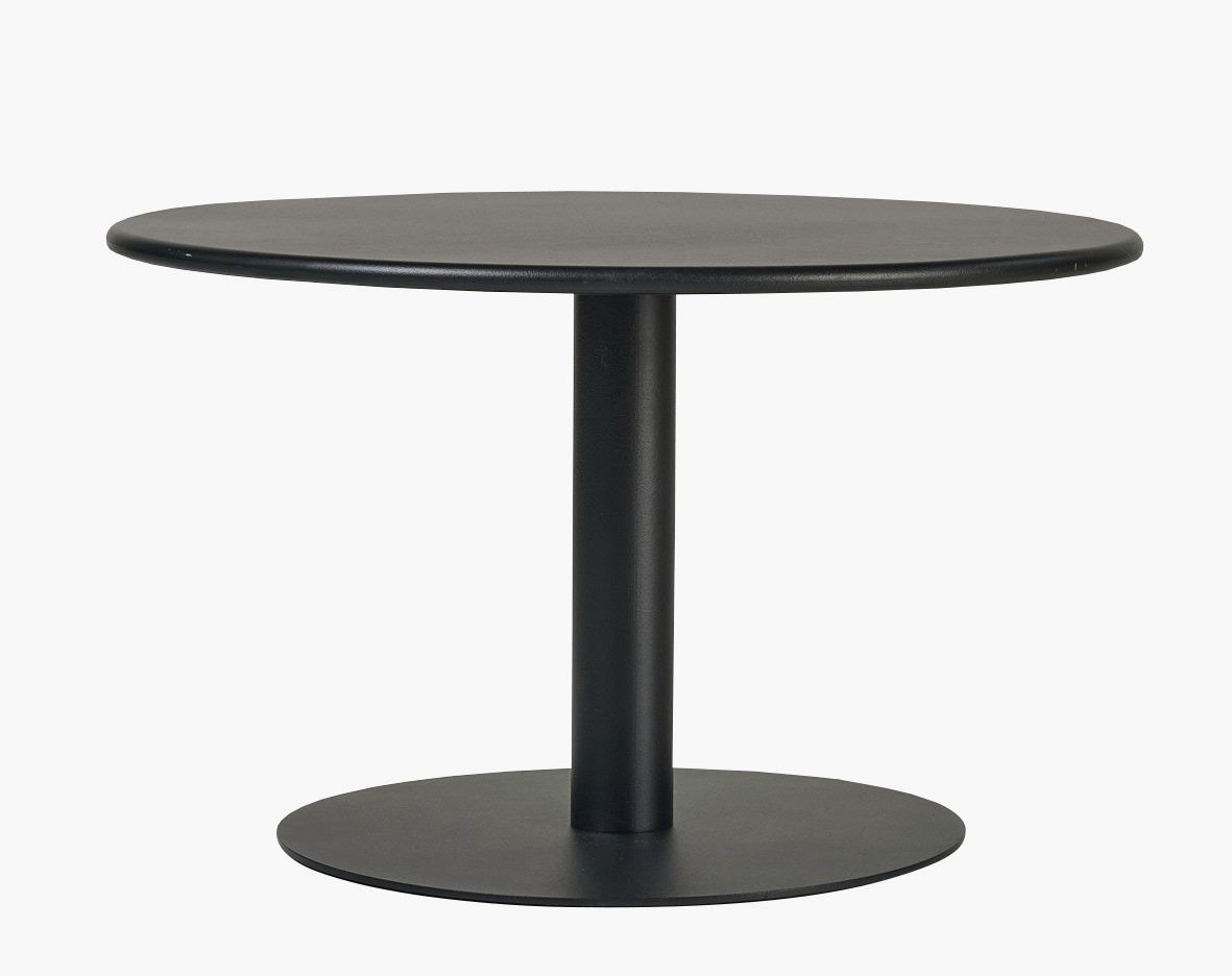 Trädgårdsbord svart - 35 cm ø60 svart - 1