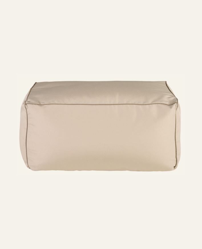 Puff multi/beige - 70x55x35 cm multi/beige - 1