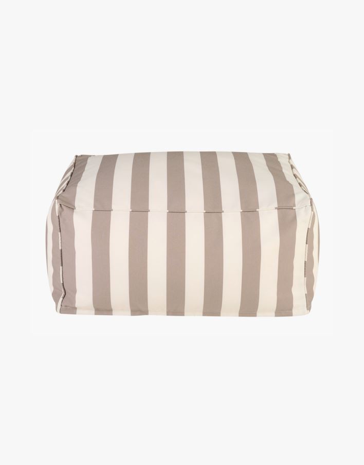 Puff multi/beige - 70x55x35 cm multi/beige - 1