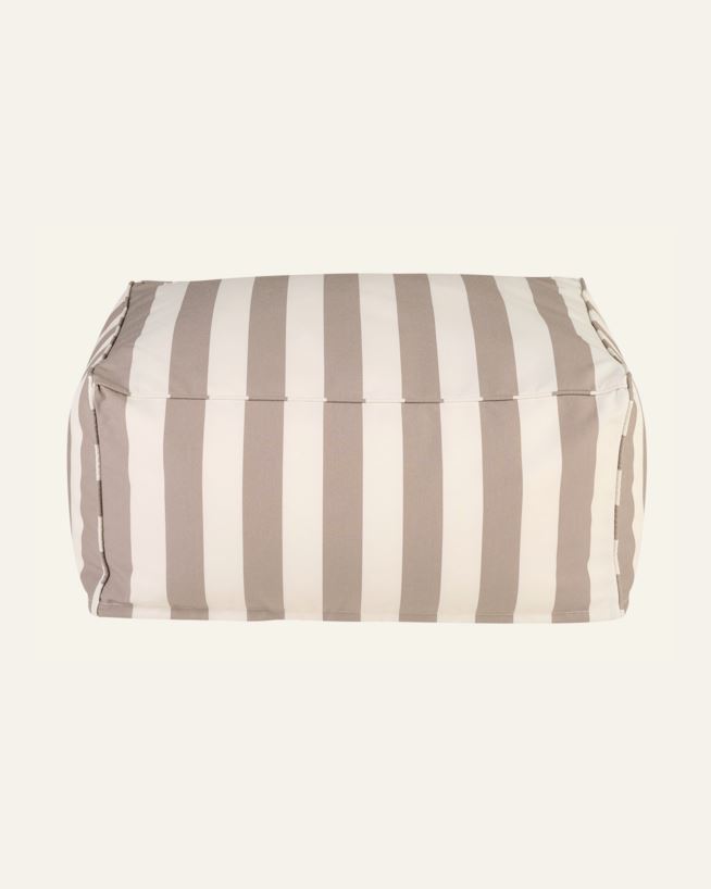 Puff multi/beige - 70x55x35 cm multi/beige - 1