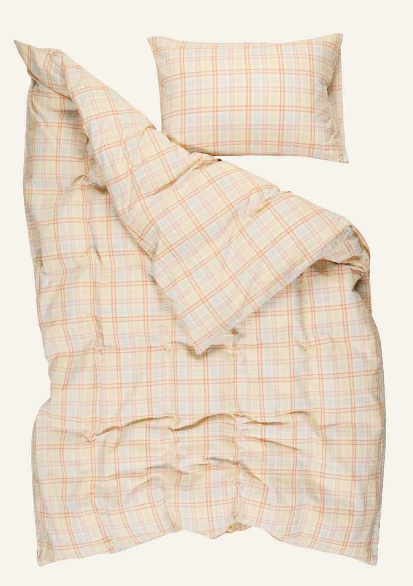 Påslakanset i garnfärgad bäckebölja multi - 3