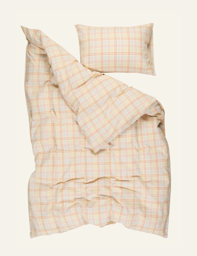 Påslakanset i garnfärgad bäckebölja multi - 3