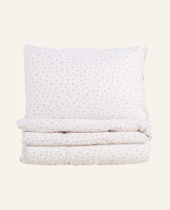 Påslakanset i bäckebölja rosa - 230x220 cm rosa - 1