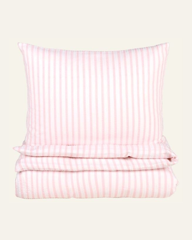 Påslakanset i bäckebölja ljusrosa - 150x210 cm ljusrosa - 1