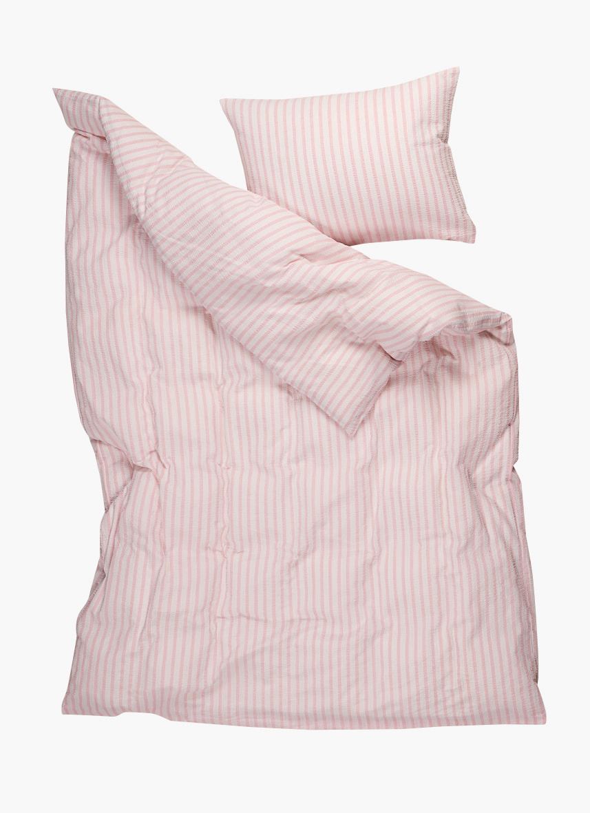 Påslakanset i bäckebölja ljusrosa - 2