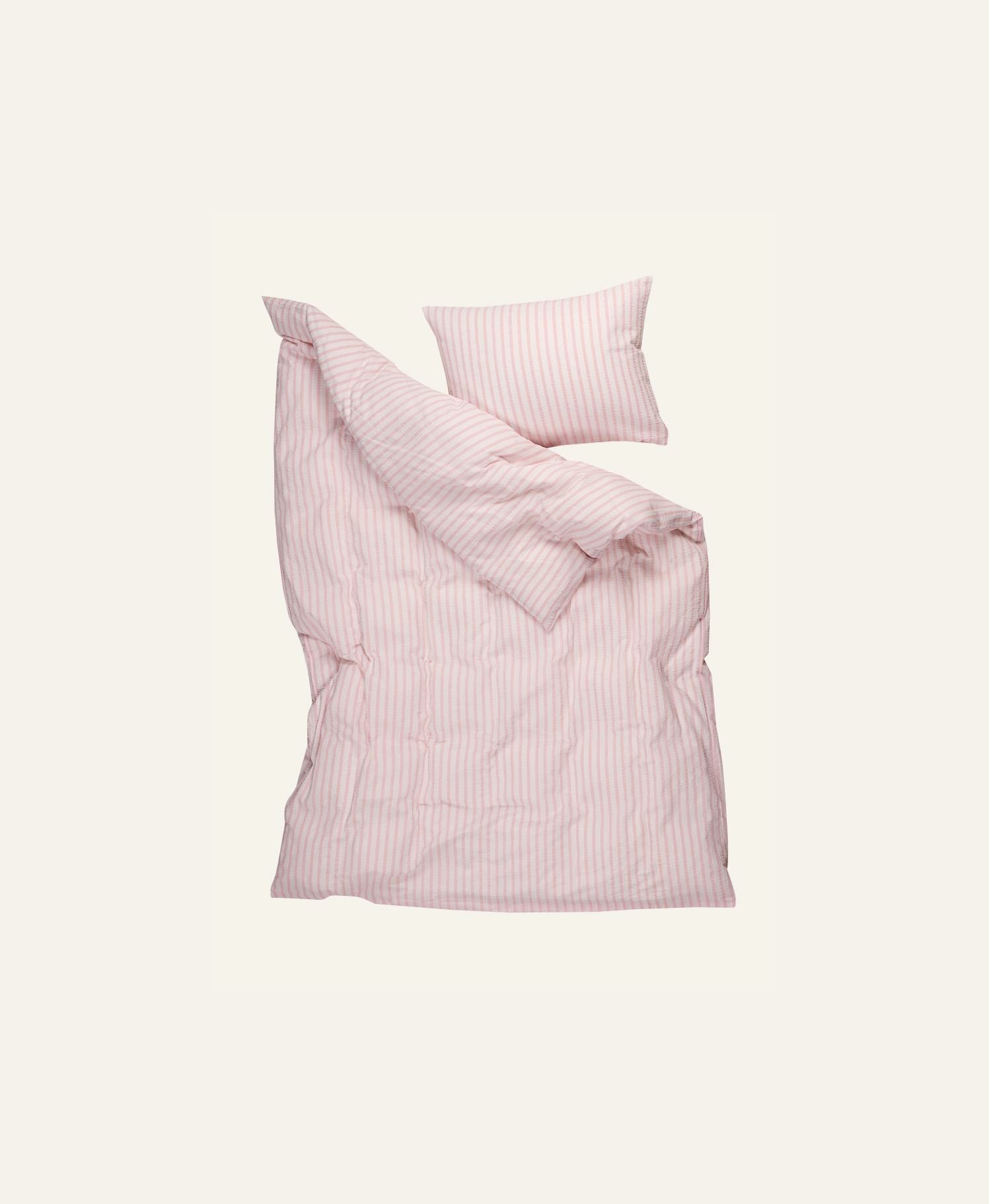 Påslakanset i bäckebölja ljusrosa - 3