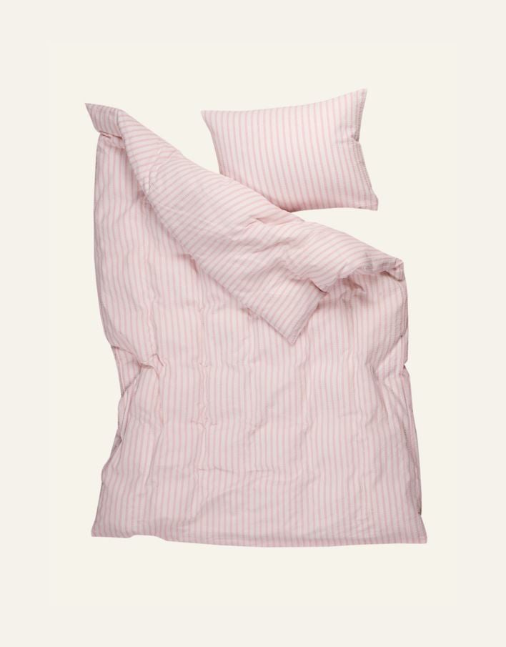 Påslakanset i bäckebölja ljusrosa - 3