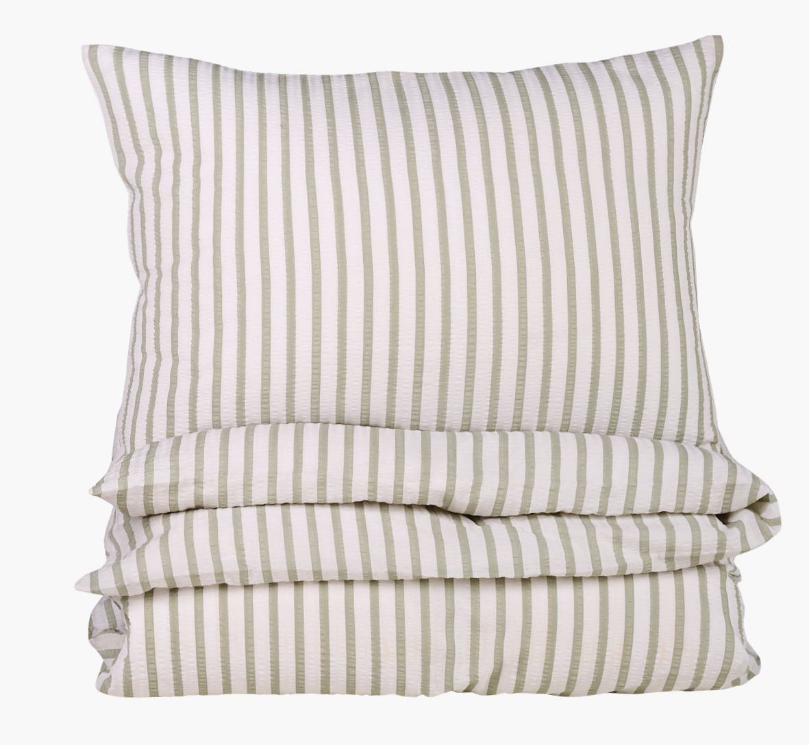 Påslakanset i bäckebölja grön - 150x210 cm grön - 1