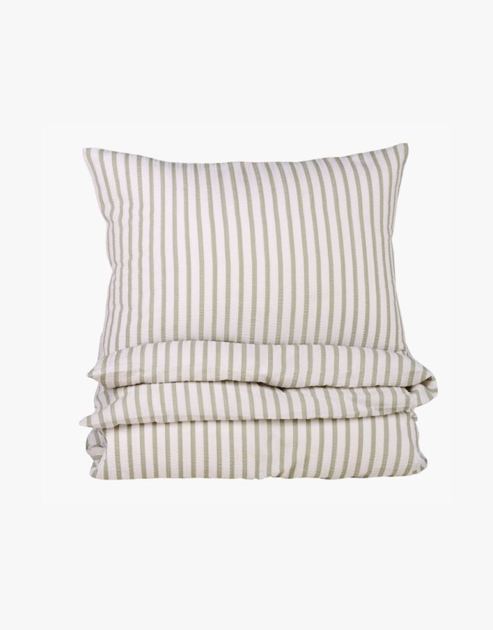 Påslakanset i bäckebölja grön - 150x210 cm grön - 1