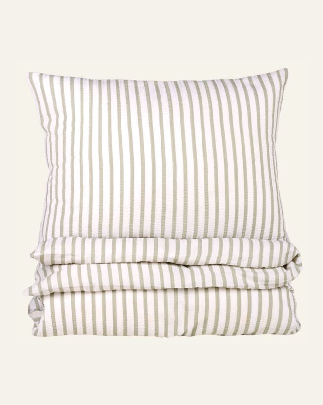 Påslakanset i bäckebölja grön - 150x210 cm grön - 1