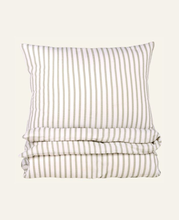 Påslakanset i bäckebölja grön - 230x220 cm grön - 1