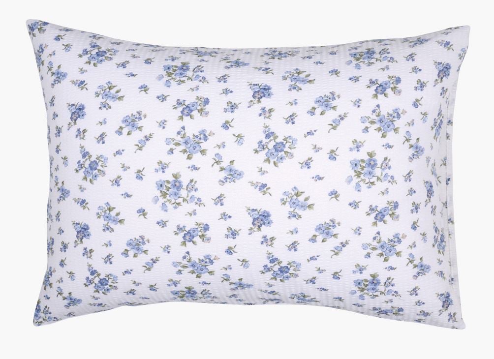 Örngott i bäckebölja blå - 50x60 cm blå - 1