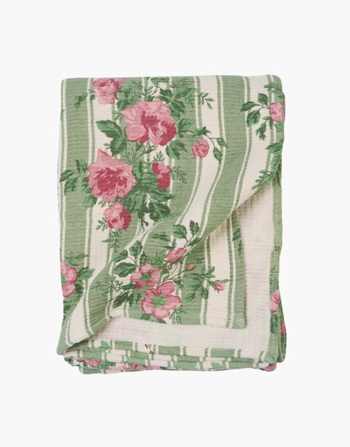 Pläd multi/grön - 130x170 cm multi/grön - 1