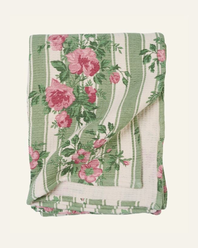 Pläd multi/grön - 130x170 cm multi/grön - 1