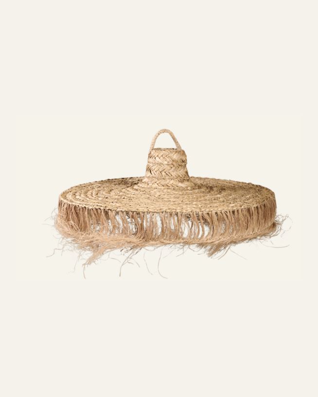 Lampskärm natur - ø69x25 cm natur - 1