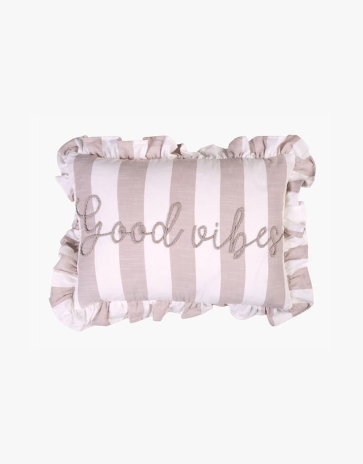 Prydnadskudde beige - 35x50 cm beige - 1