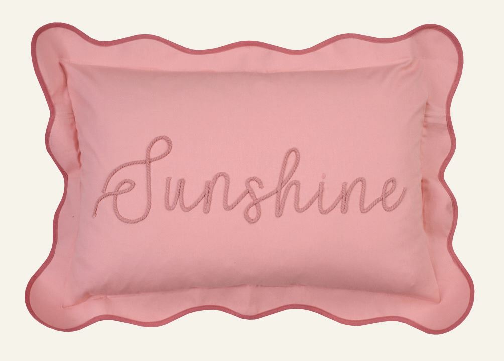 Prydnadskudde korall - 40x60 cm korall - 1