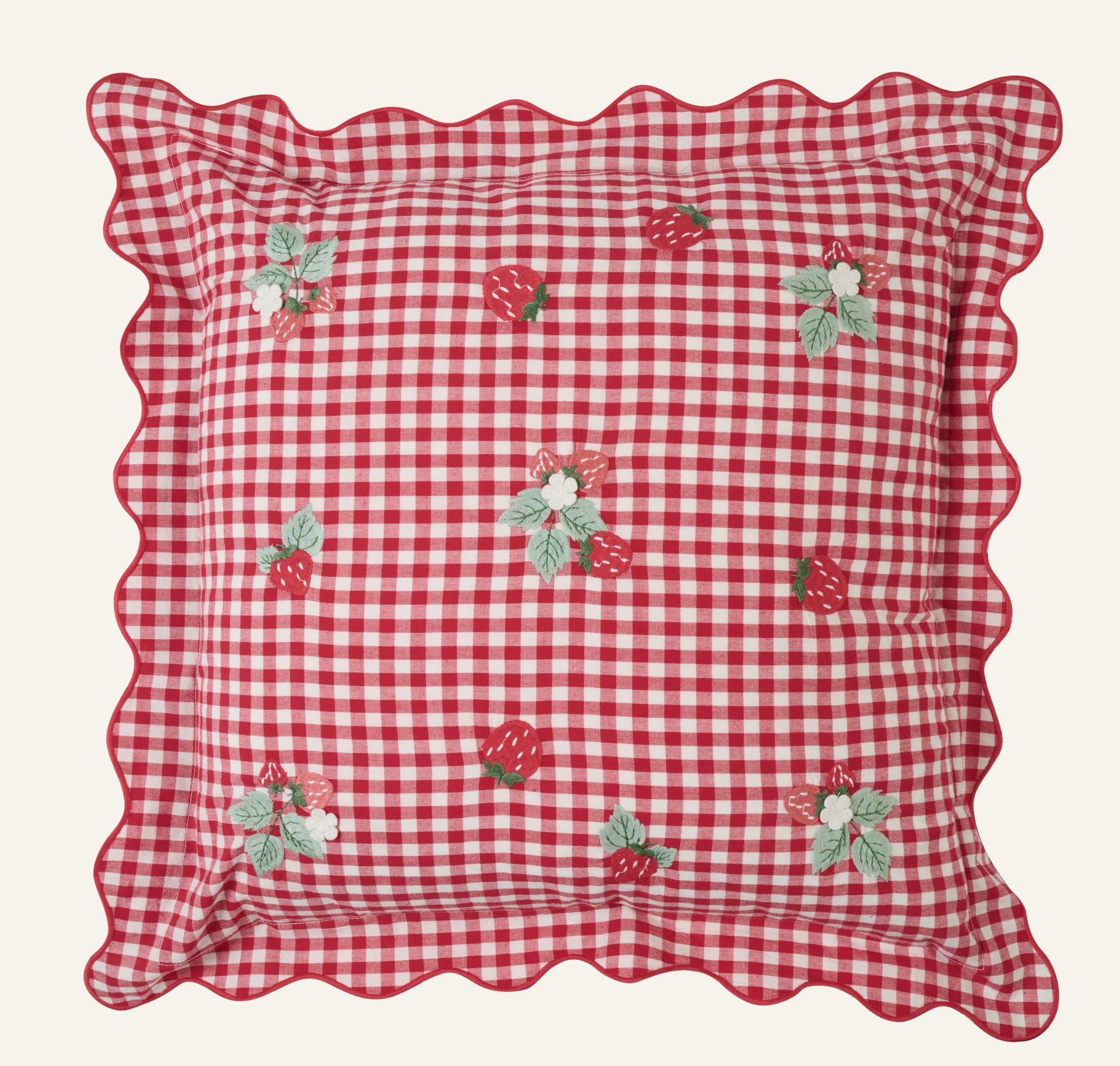 Berrylicious prydnadskudde röd - Hemtex