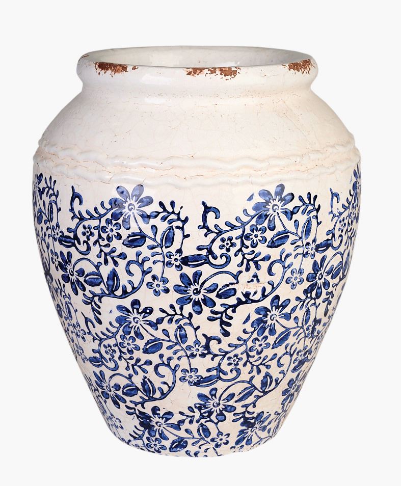 Vas blå - 25x25x29,5 cm blå - 1