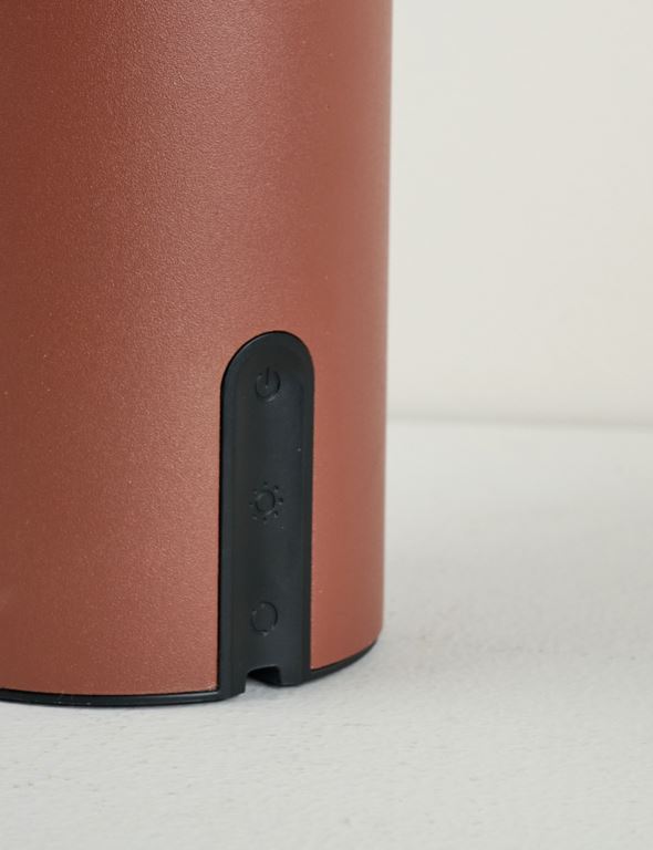 Batteridriven bordslampa terracotta - 7