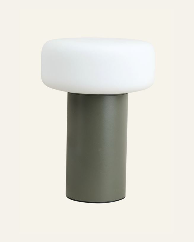 Batteridriven lampa mellangrön - ø14x11,7 cm mellangrön - 1