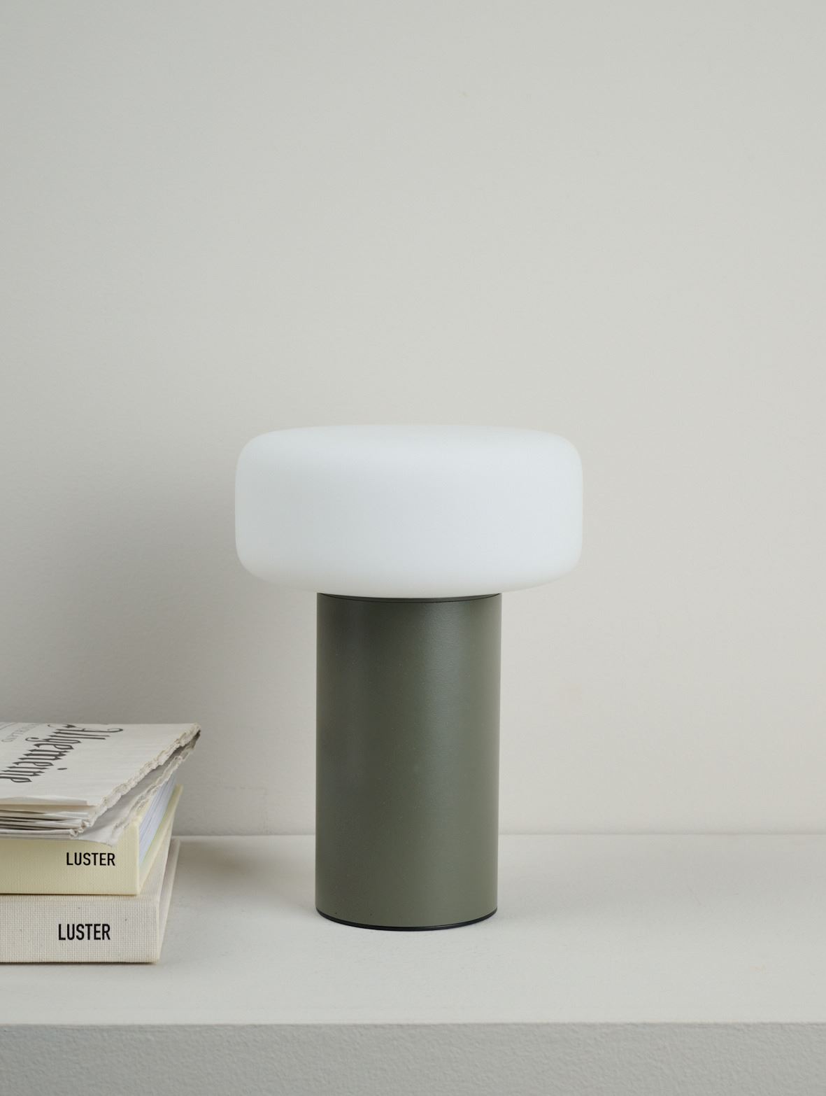 Batteridriven lampa mellangrön - 2