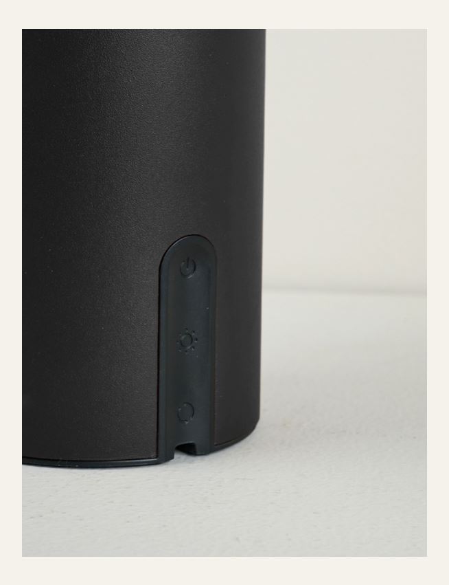 Batteridriven lampa svart - 3