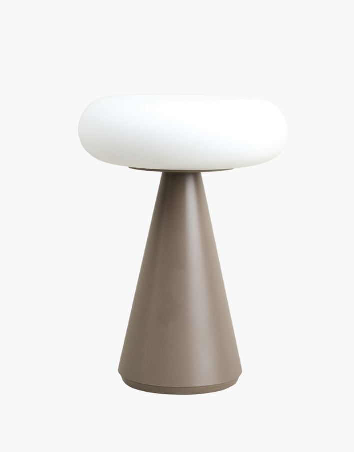 Led lampa ljusbrun - ø15,6x20,6 cm ljusbrun - 1