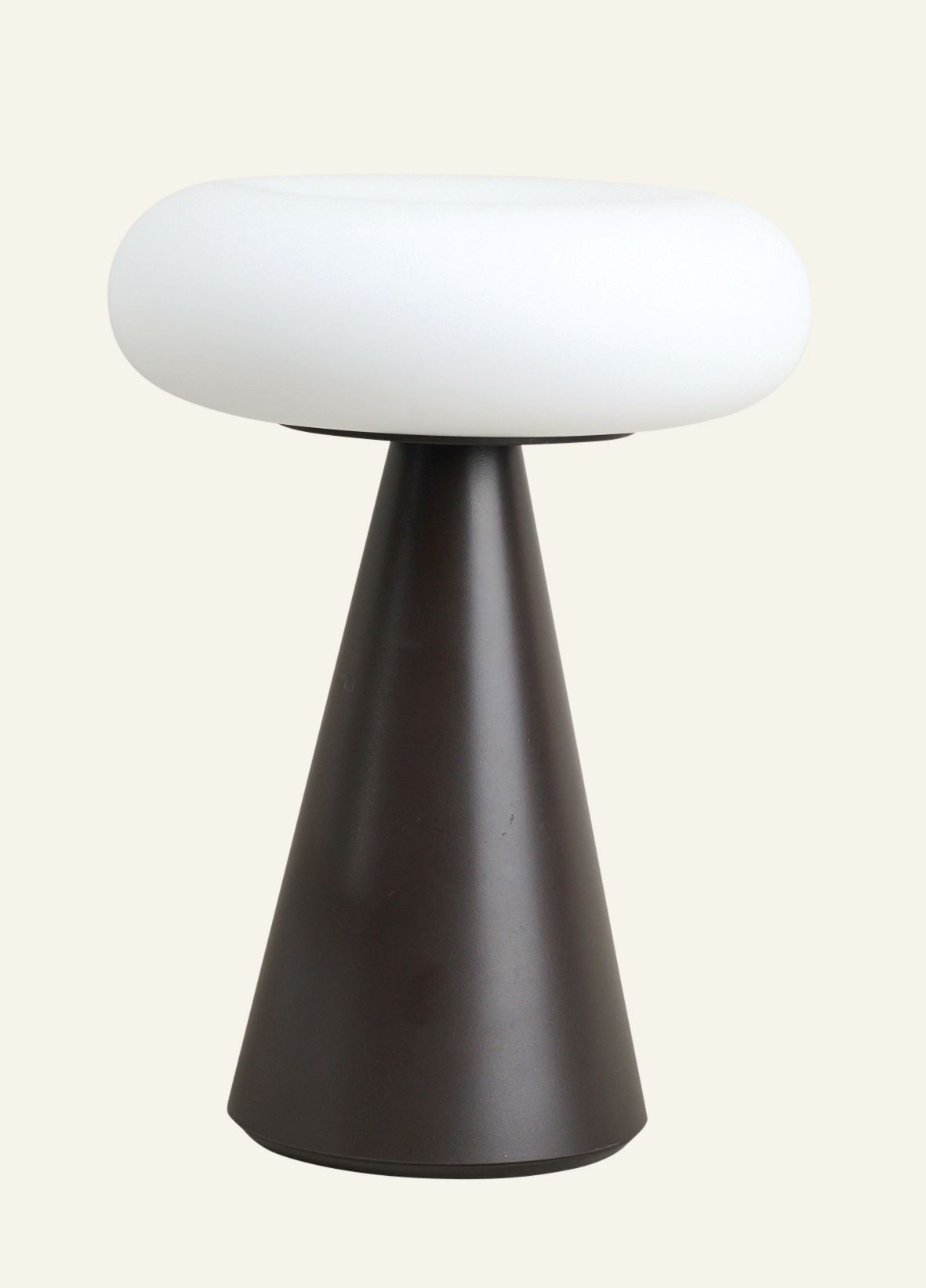 Batteridriven bordslampa chokladbrun - ø15,6x20,6 cm chokladbrun - 1