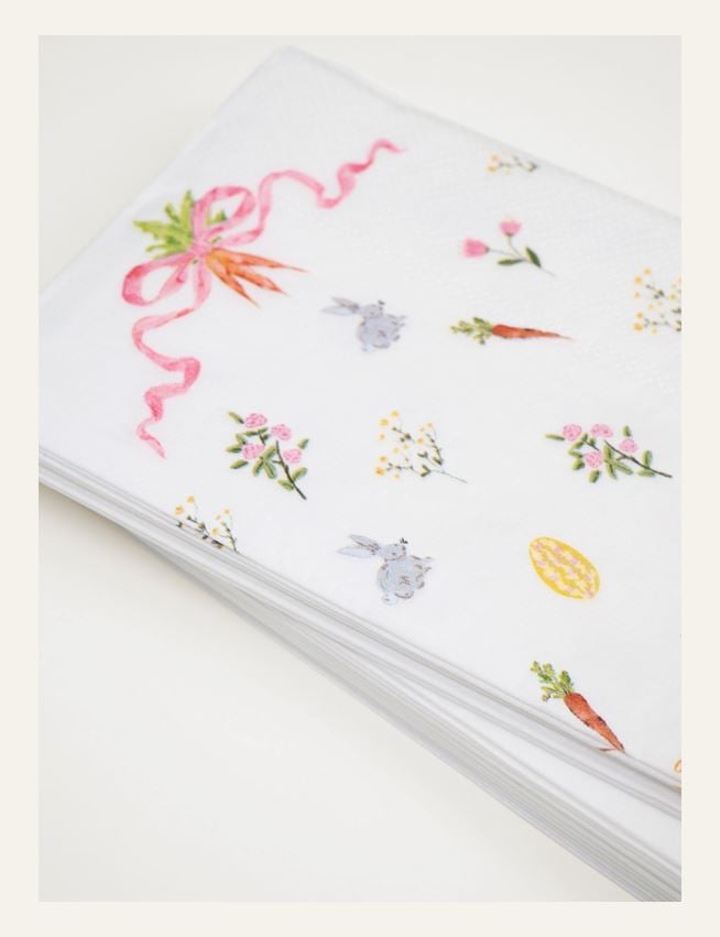 Pappersservetter multi/vit - 3