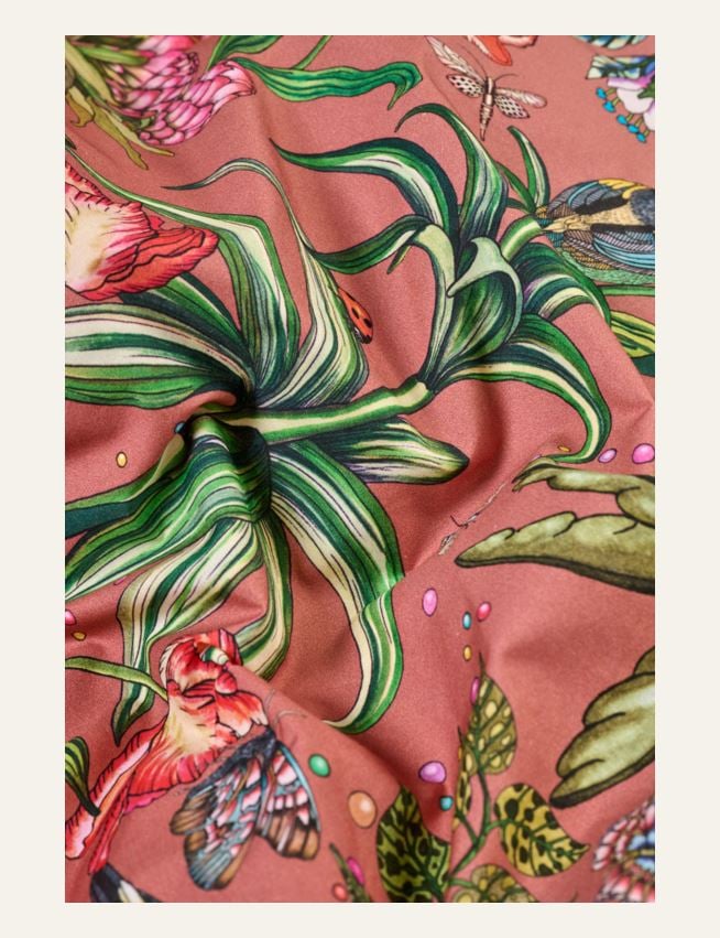 Påslakanset i percale rosa - 2