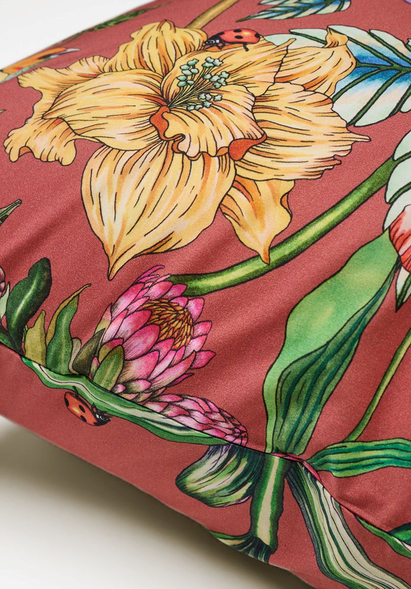 Örngott i percale rosa - 2