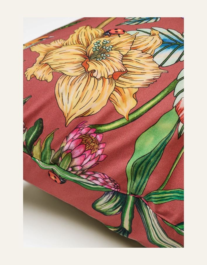 Örngott i percale rosa - 2