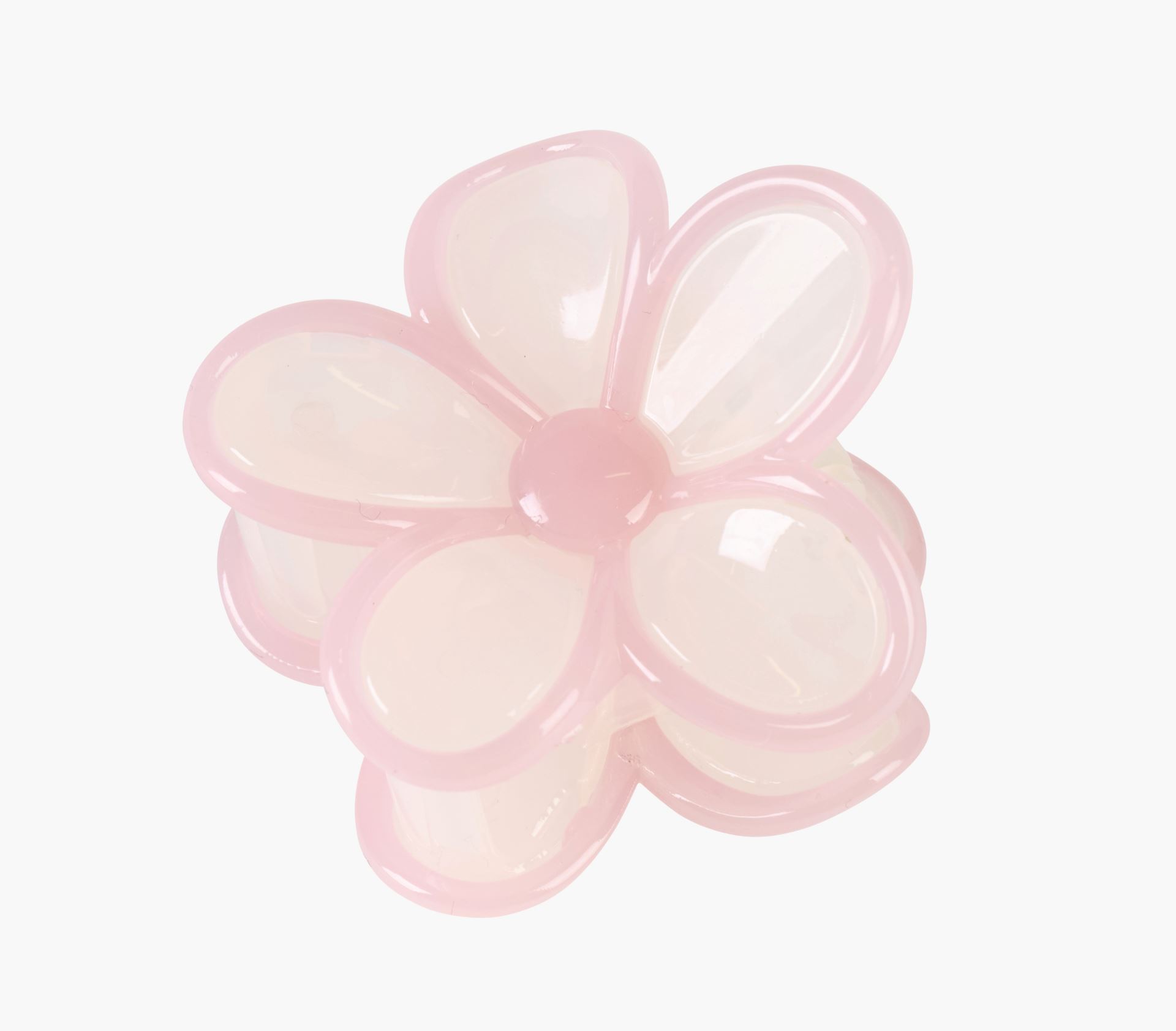 Hårklämma rosa - 4,5x4,2x3,5 cm rosa - 1