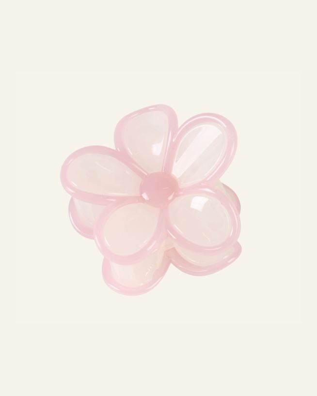 Hårklämma rosa - 4,5x4,2x3,5 cm rosa - 1