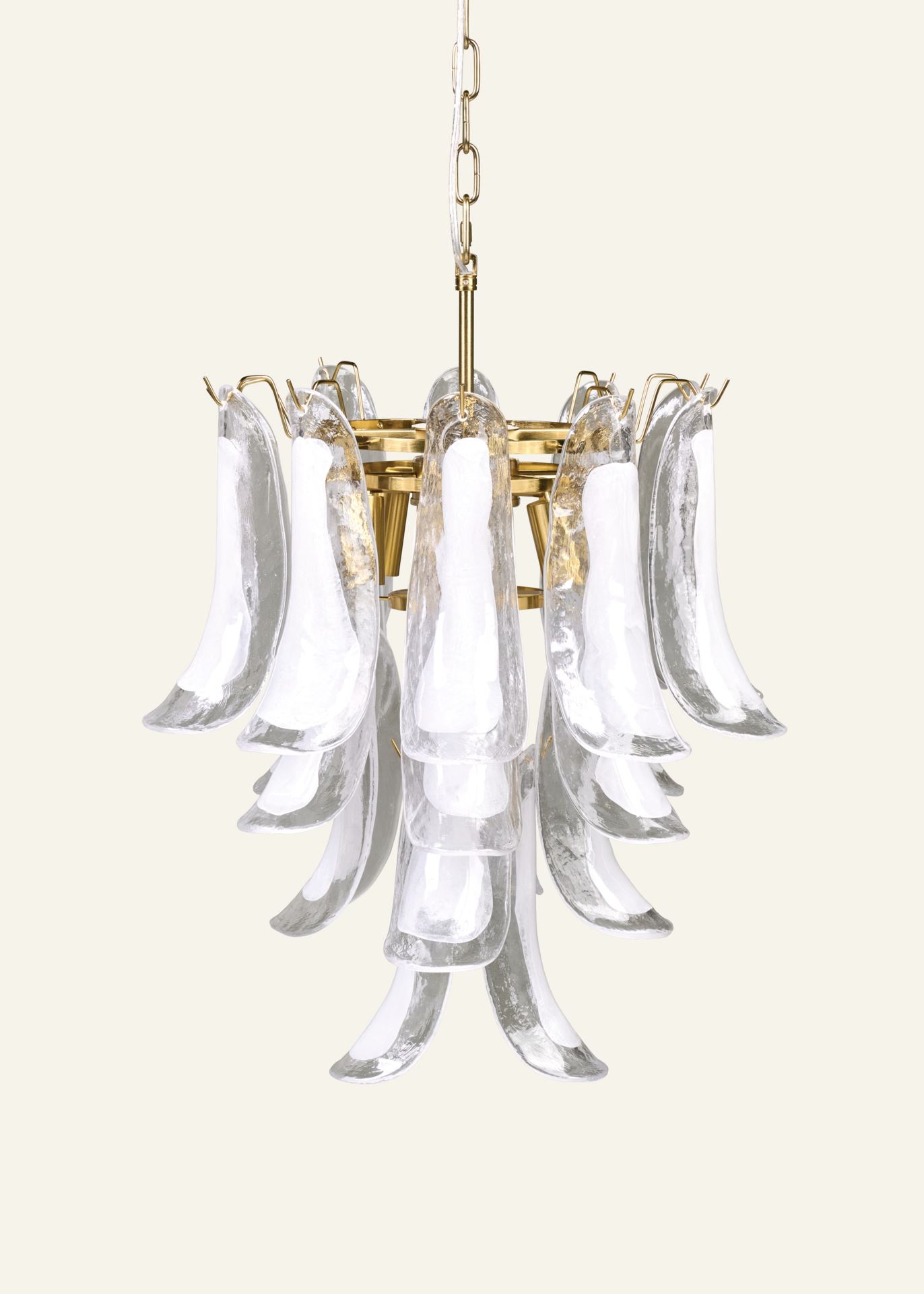 Taklampa vit - ø45x55 cm vit - 1